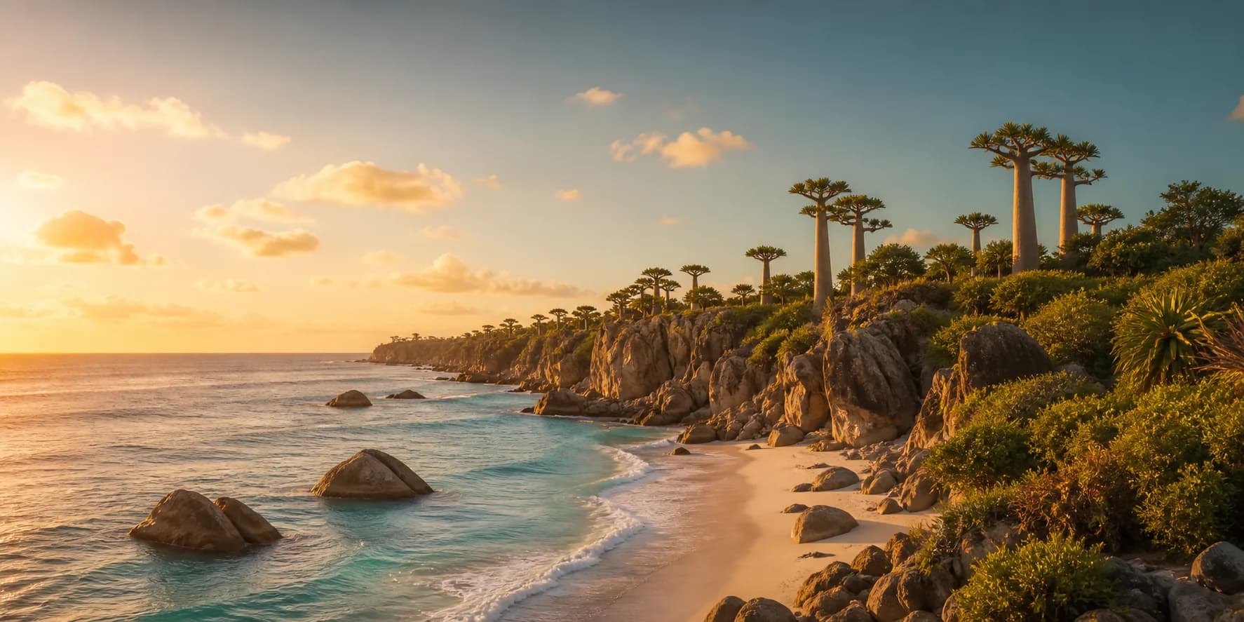 Paysage naturel de Madagascar